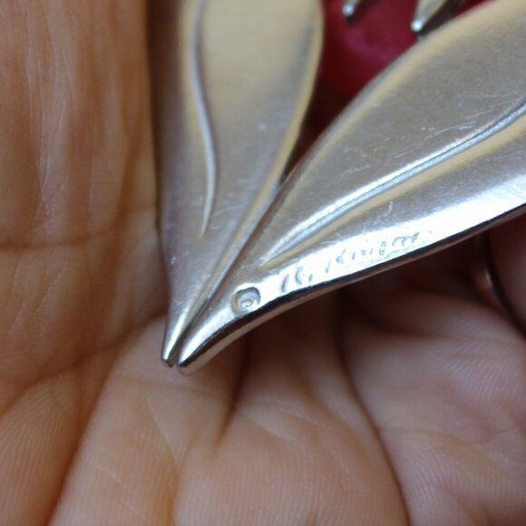 Love song birds making heart Kenneth Kantro pewter made USA - Picture 3 of 6